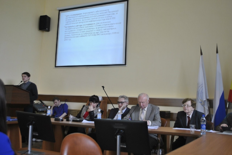 15 мая 2015 студенты Лечебного факультета Медицинского института ПГУ приняли участие в конференции Актуальные вопросы студенческой молодежной медицинской науки и образования (г. Рязань)